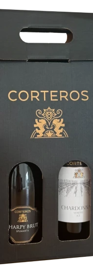 Cofanetto con Charpy Brut e Pinot Grigio